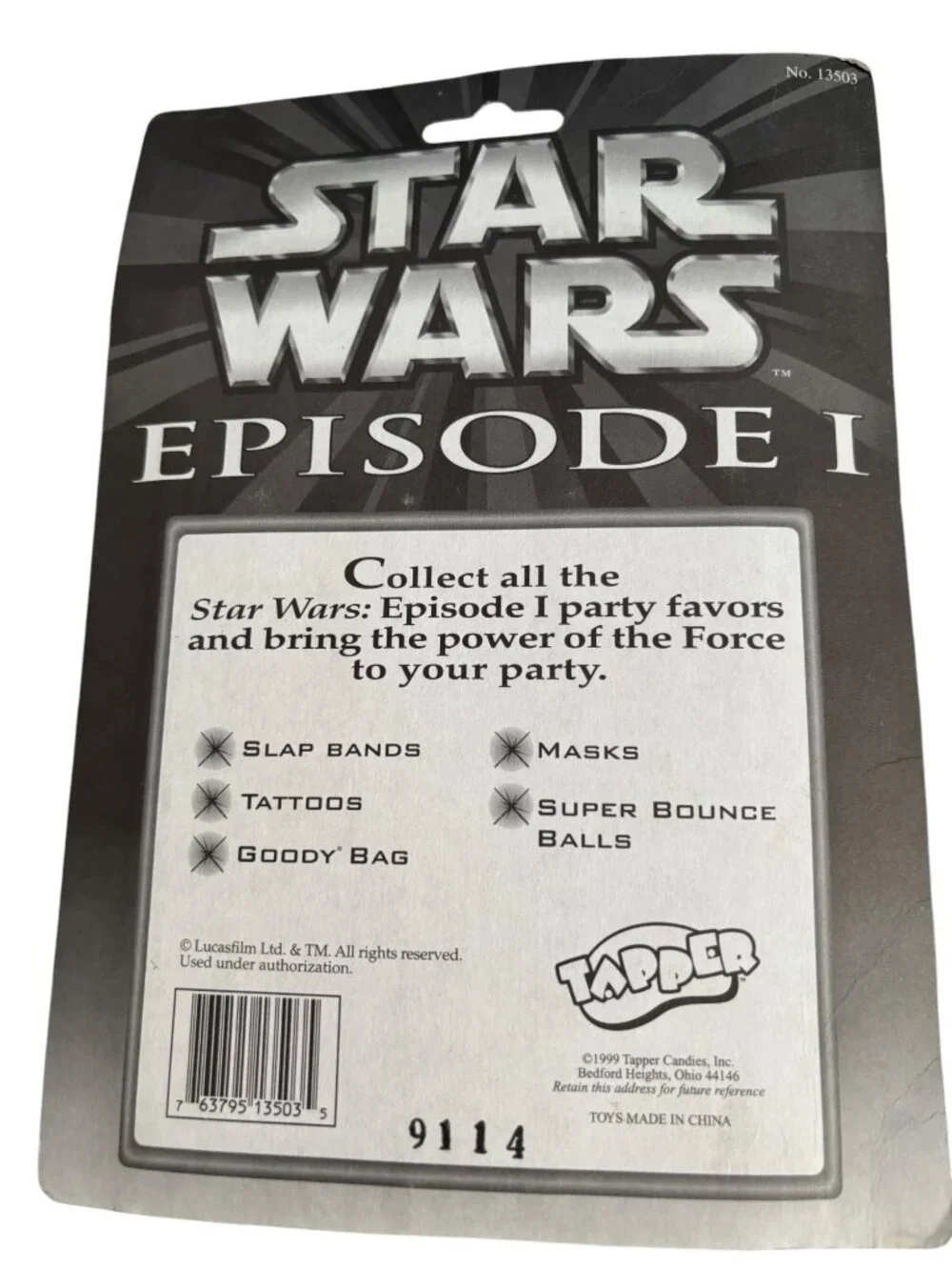 Star Wars Party Favors Bundle: Lightsaber Yo-Yos Invitations & Empire Strikes Ba